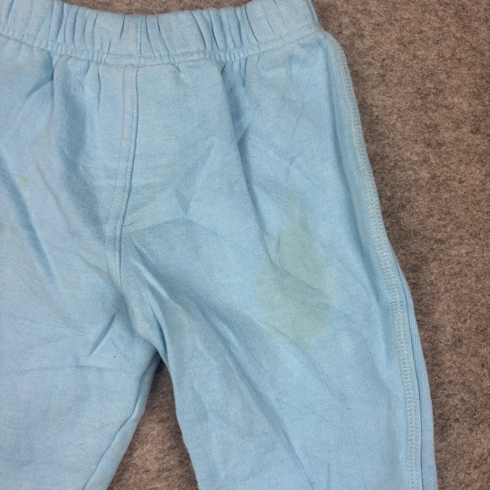 Flapdoodles‎ Sweatpants Baby 18M Blue Round The Universe Space Rocket Planet